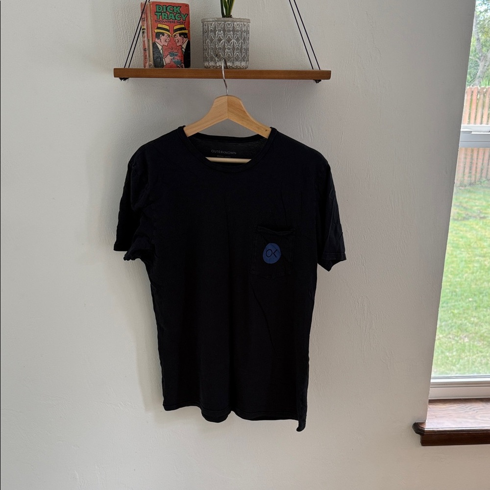 Outerknown Black Short Sleeve Tee Men’s Medium